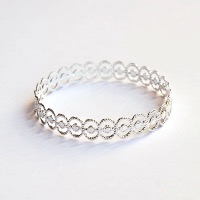 <font SIZE="+1">Bracelet Ellipse Argent</font>