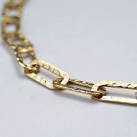 <font SIZE="+1">Collier gourmette martelée</font>
