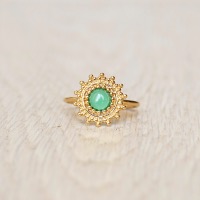 <font SIZE="+1">Bague Soleil Vert</font>