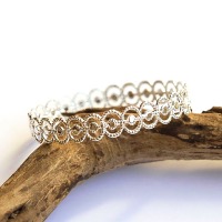 <font SIZE="+1">Bracelet Ellipse Argent</font>