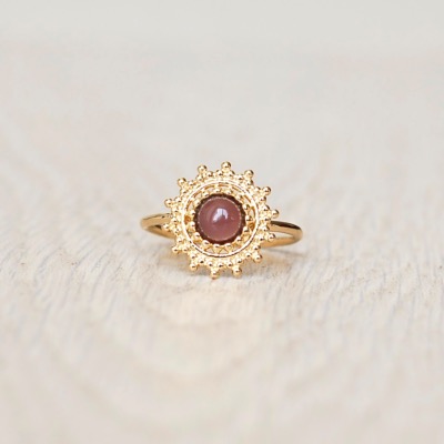 <font SIZE="+1">Bague Soleil Pourpre</font>